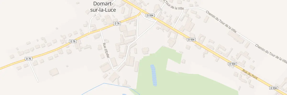Plan du 1 Rue du Moulin à Domart-sur-la-Luce