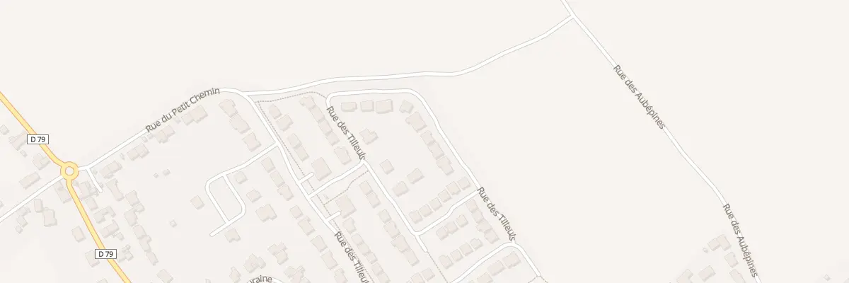 Plan du 104 Rue des Tilleuls à Uxem