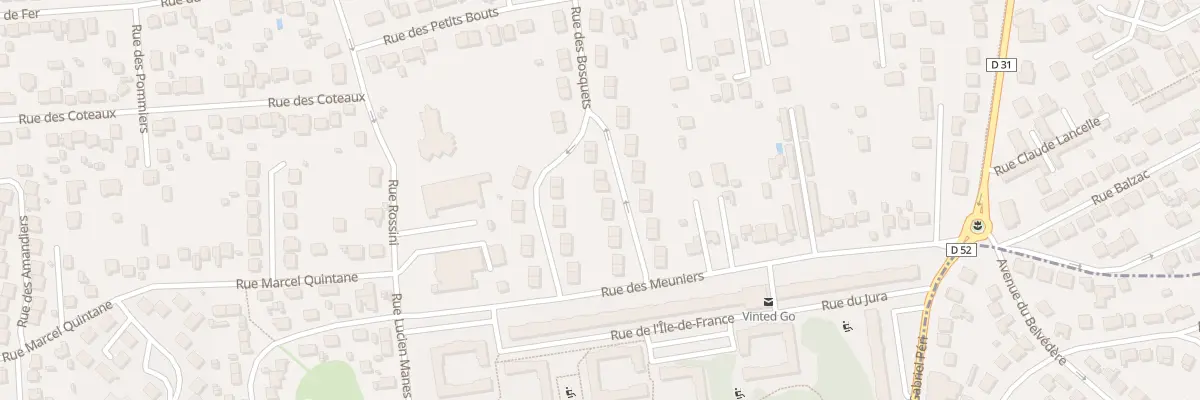 Plan du 10 Rue des Champs Blancs à Yerres