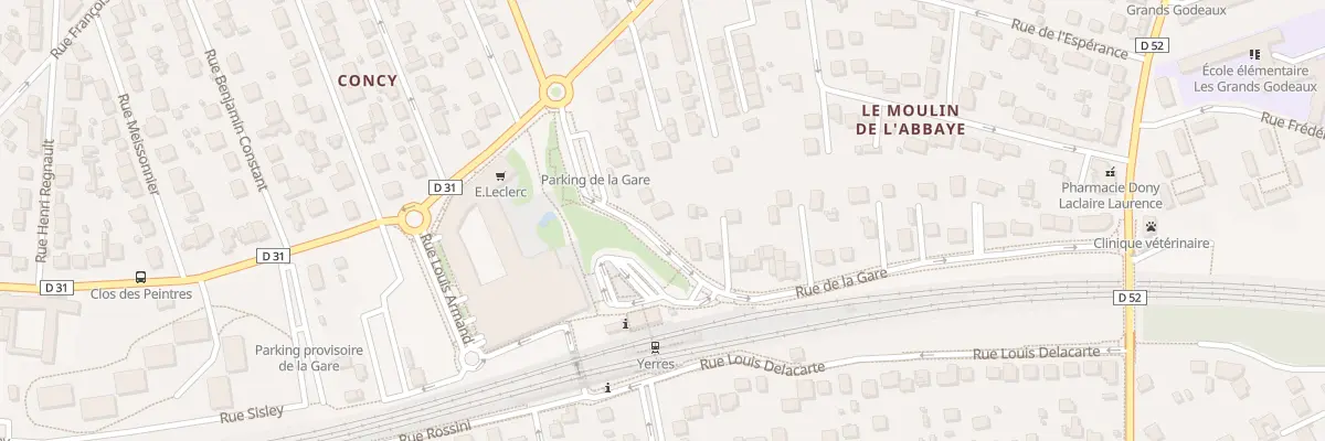Plan du 5 Rue de la Gare à Yerres