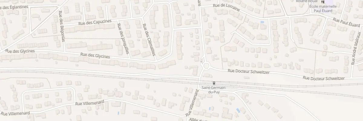Plan du 11 Rue des Glycines à Saint-Germain-du-Puy