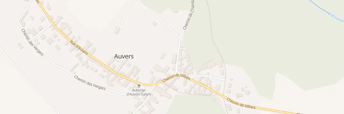 Plan du 1 Che de Chambergeot à Noisy-sur-École