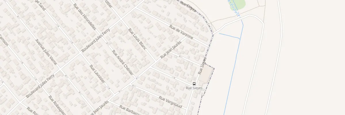Plan du 30 Rue Jean Jaures à Goussainville
