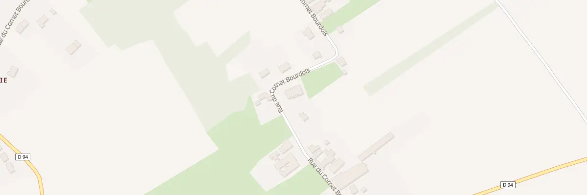 Plan du 27 Rue du Cornet Bourdois à Lillers