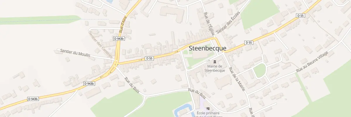 Plan du 3 Rue de Verdun à Steenbecque