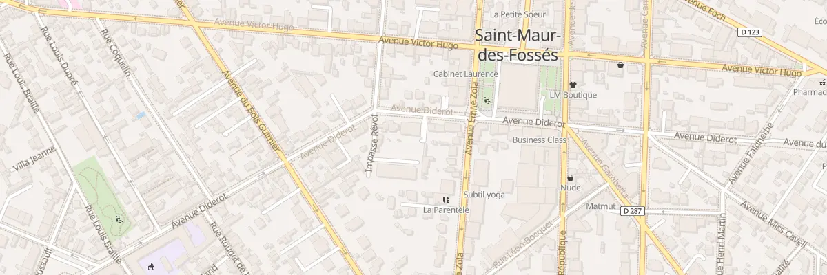 Plan du 48 Av Diderot à Saint-Maur-des-Fossés