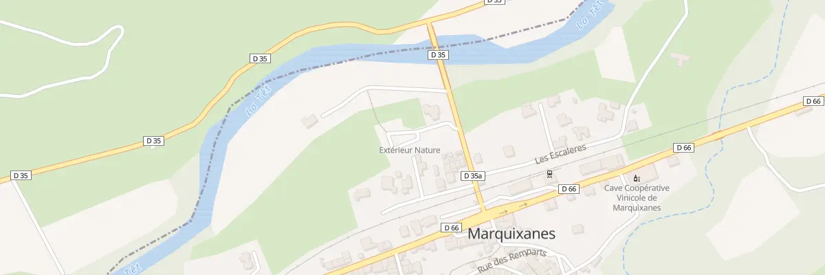 Plan du 7 Cd 35 à Marquixanes
