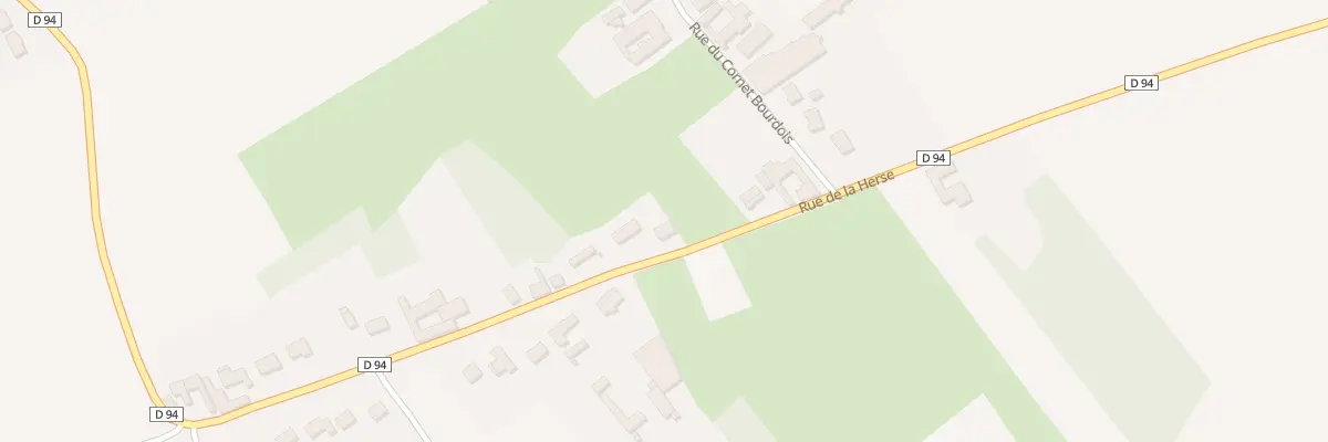 Plan du 38 Rue de la Herse à Lillers