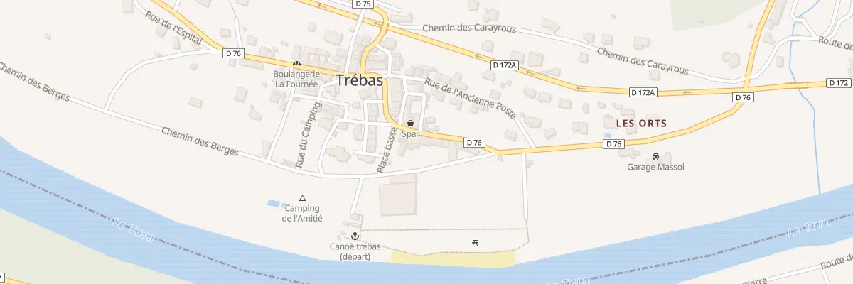 Plan du 5071 Rte de Réquista à Trébas
