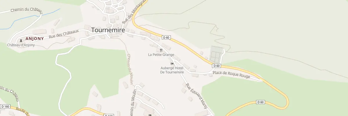 Plan du 10 Rue Edouard Marty à Tournemire
