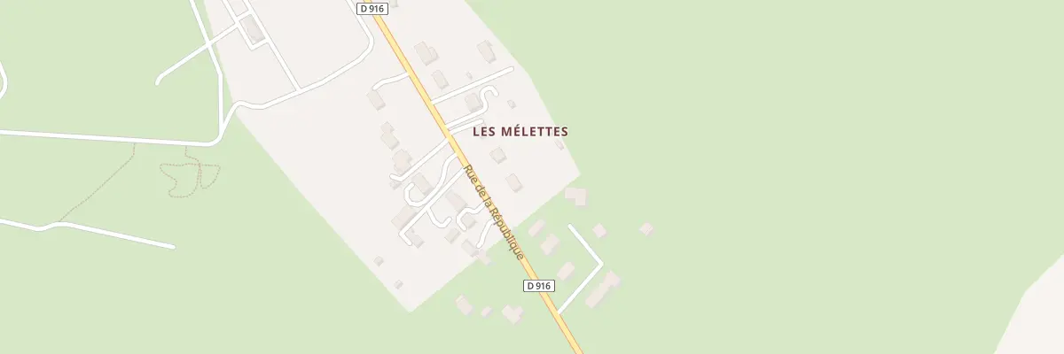 Plan du 65 Rue de la République à Huriel