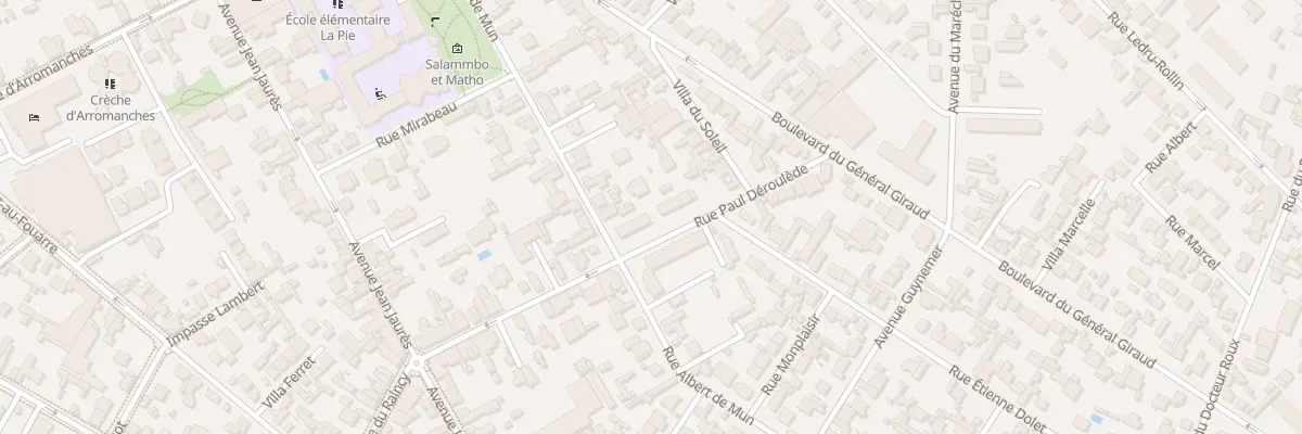 Plan du 25 Rue Albert de Mun à Saint-Maur-des-Fossés