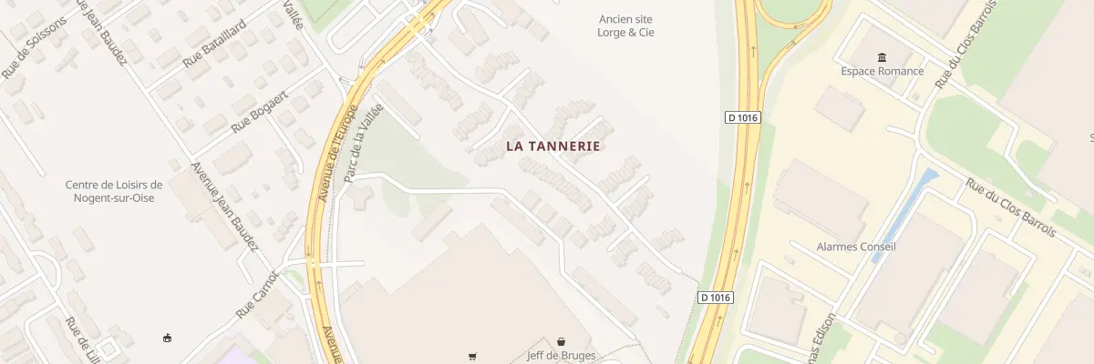 Plan du 23 Av du Luxembourg à Nogent-sur-Oise
