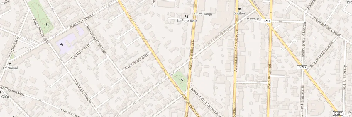 Plan du 30 Rue Léon Bocquet à Saint-Maur-des-Fossés