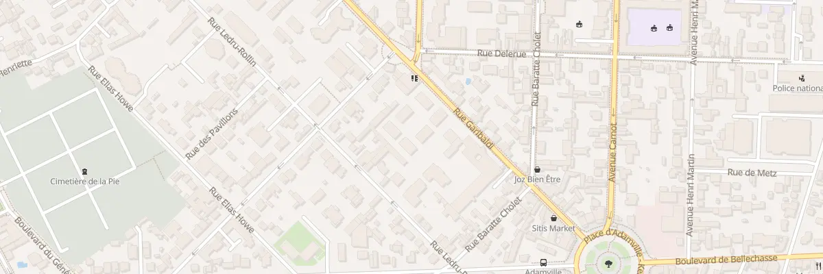 Plan du 76 Rue Garibaldi à Saint-Maur-des-Fossés
