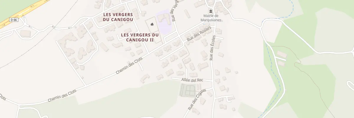 Plan du 7 Rue des Genets à Marquixanes