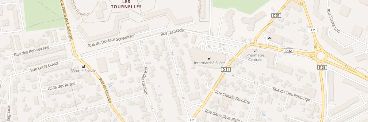 Plan du 22 Rue des Pins à Yerres