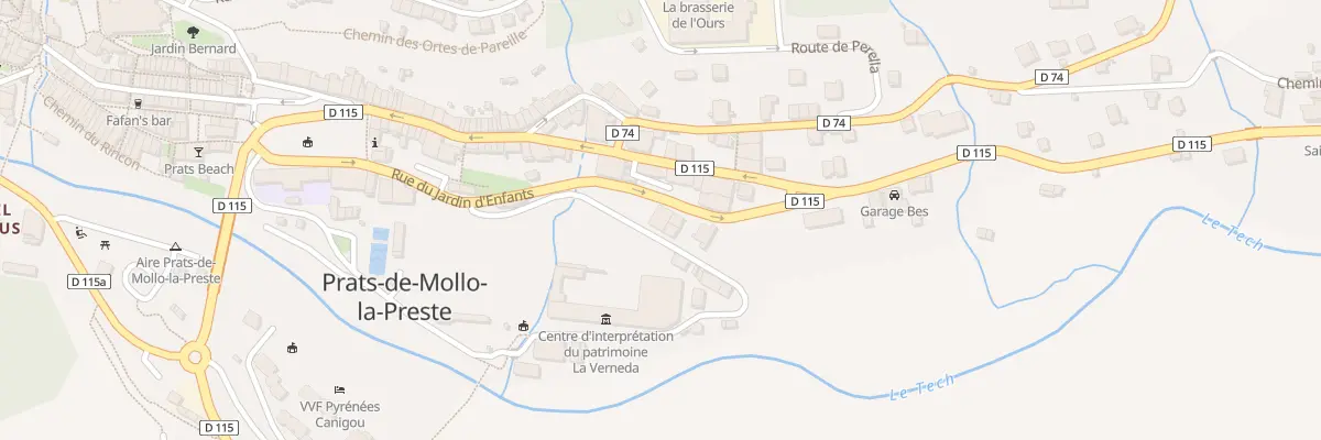 Plan du 349C La Verneda à Prats-de-Mollo-la-Preste