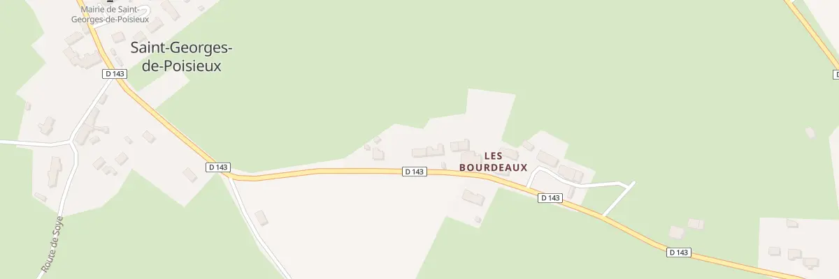 Plan du 3 Rte de la Mairie à Saint-Georges-de-Poisieux