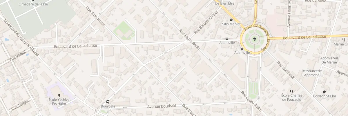 Plan du 51B Rue Baratte Cholet à Saint-Maur-des-Fossés