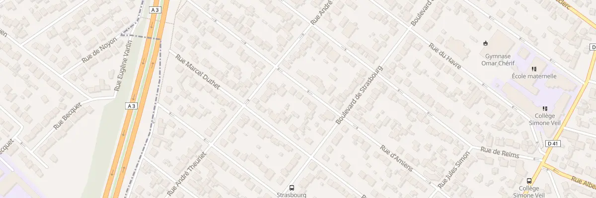 Plan du 51 Rue d’Amiens à Aulnay-sous-Bois
