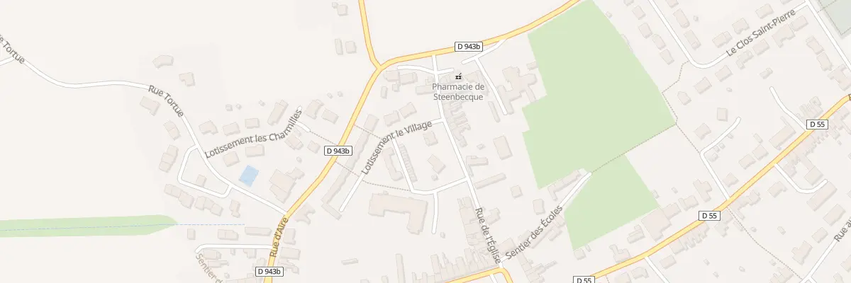 Plan du 9T Rue de l’Eglise à Steenbecque