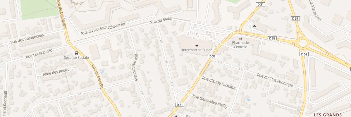 Plan du 16 Rue des Pins à Yerres