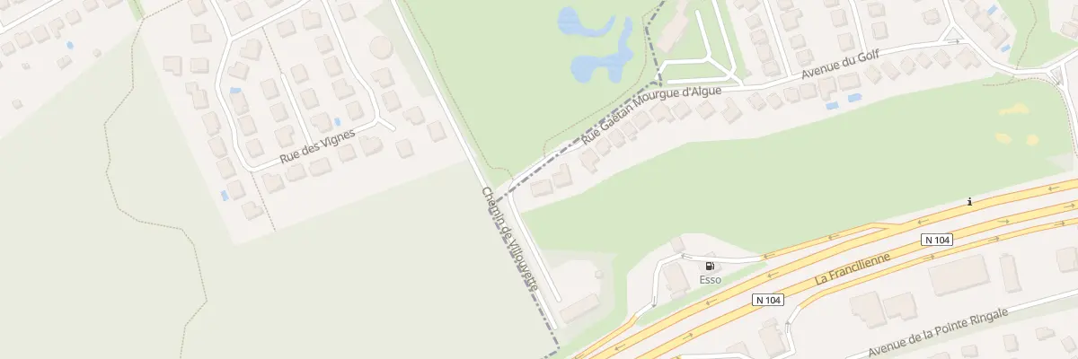 Plan du 21 Rue Gaëtan Mourgue d’Algue à Saint-Germain-lès-Corbeil