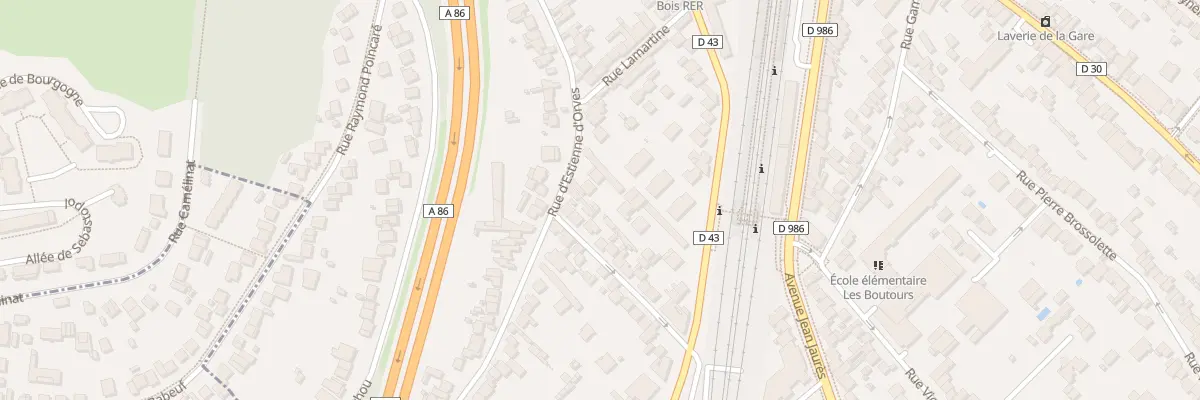 Plan du 57 Rue d’Estienne d’Orves à Rosny-sous-Bois