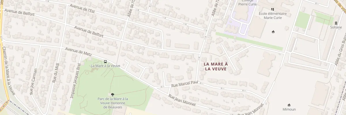 Plan du 78B Av de Belfort à Bondy