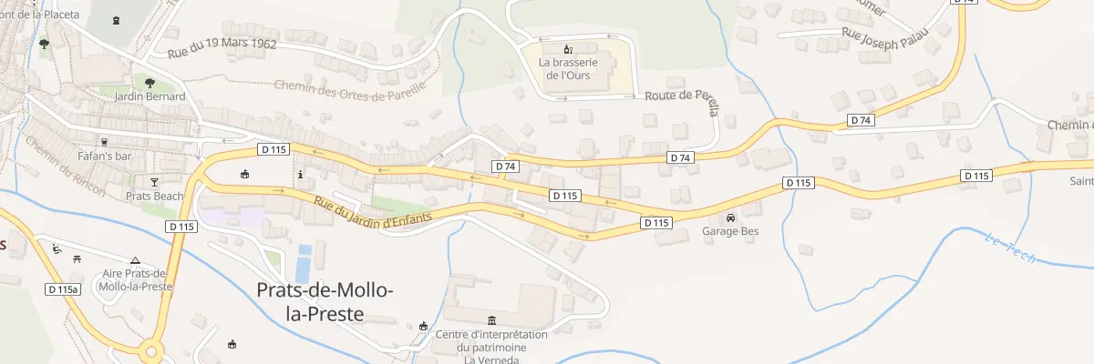 Plan du 357A Rte du Coll de Soous à Prats-de-Mollo-la-Preste