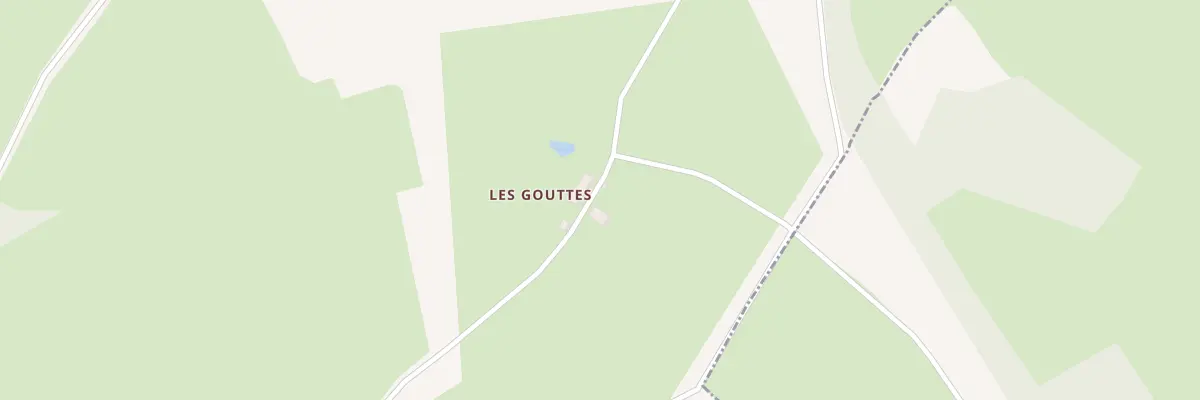 Plan du 1 Les Gouttes à Reterre