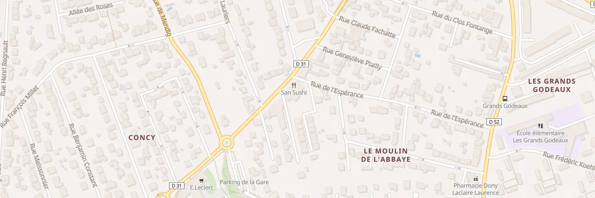 Plan du 89 Rue de Concy à Yerres