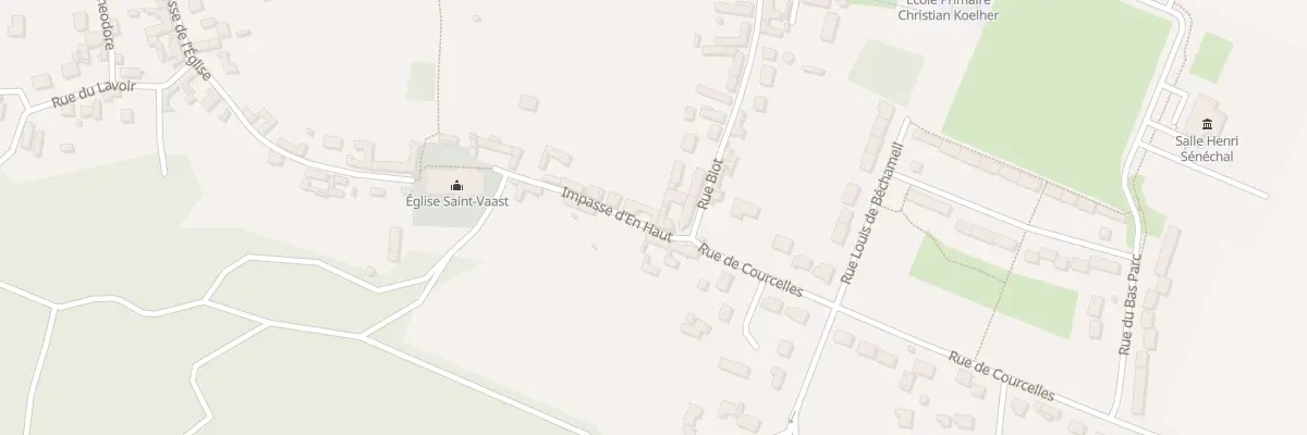 Plan du 4 Imp d’En Haut à Nointel