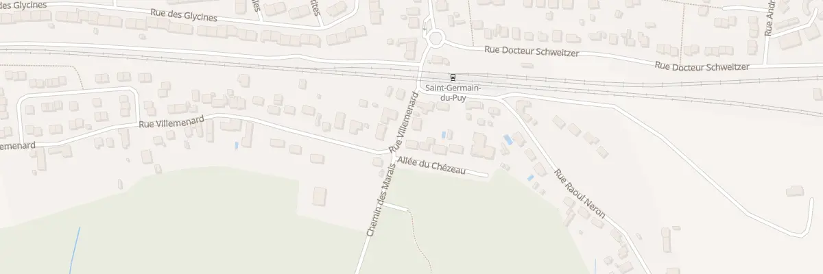 Plan du 1 All du Chezeau à Saint-Germain-du-Puy
