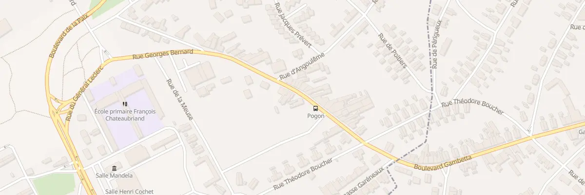 Plan du 50 Rue Georges Bernard à Auchel