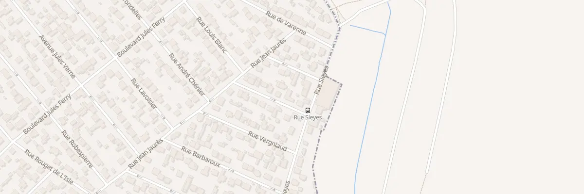 Plan du 9 Rue des Jacobins à Goussainville