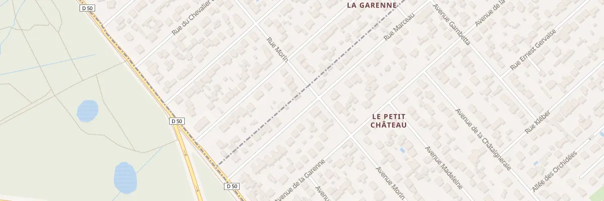 Plan du 99 Av Morin à Brunoy