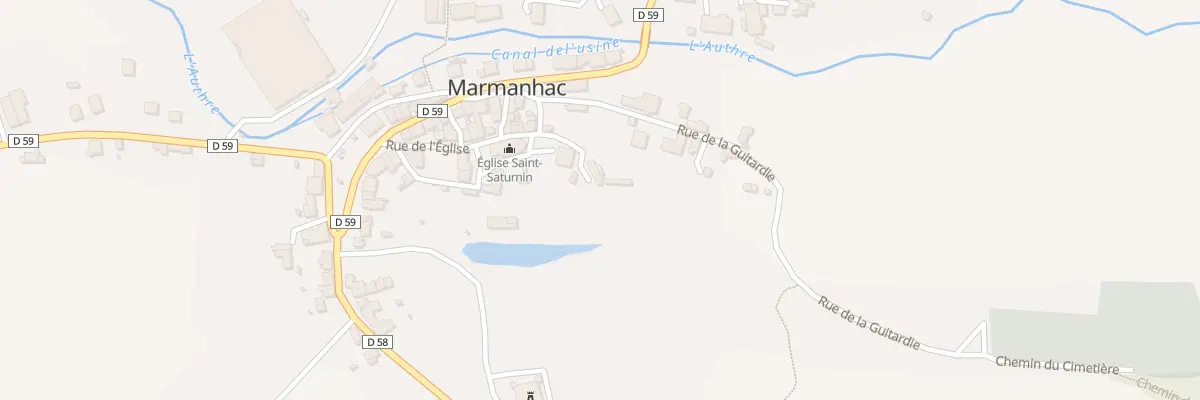 Plan du 5 Imp Joseph Pastisson à Marmanhac