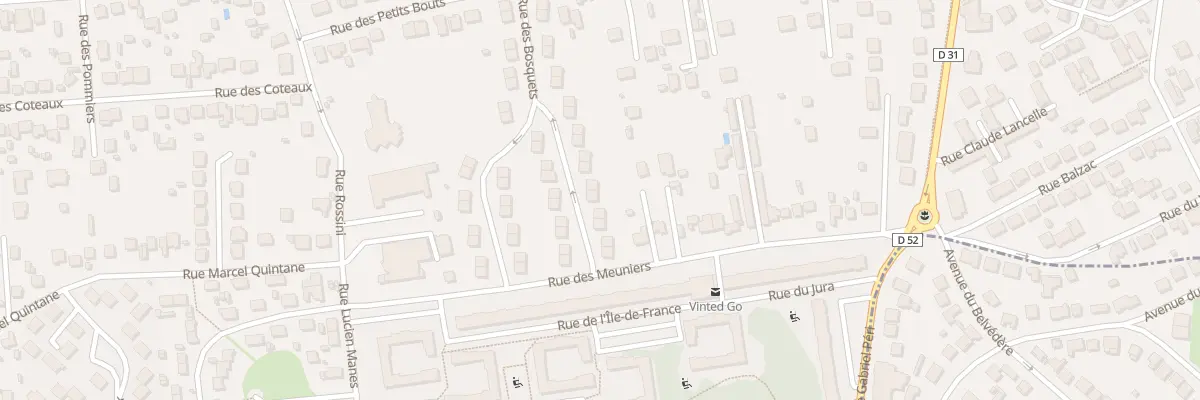Plan du 15 Rue des Champs Blancs à Yerres