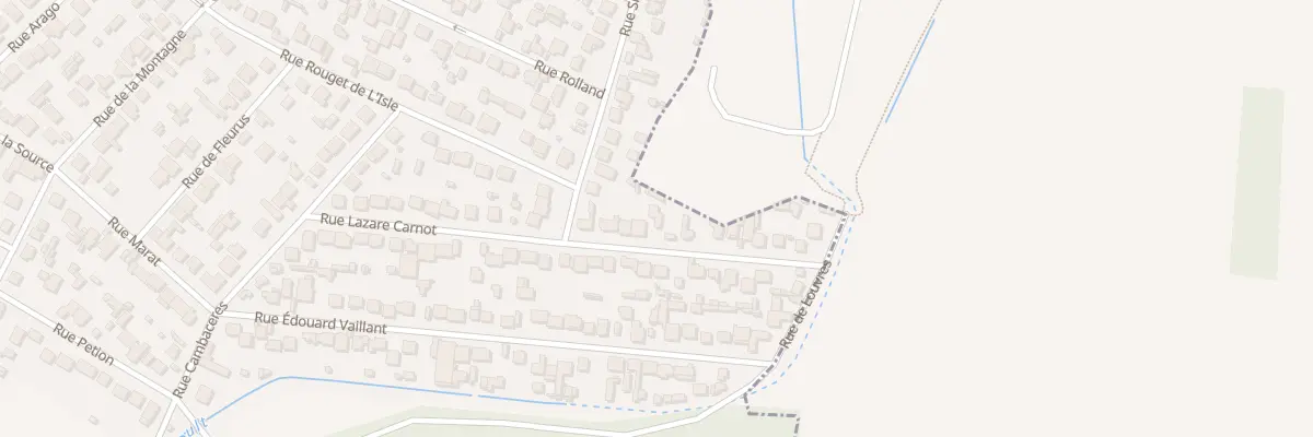 Plan du 29 Rue Lazare Carnot à Goussainville