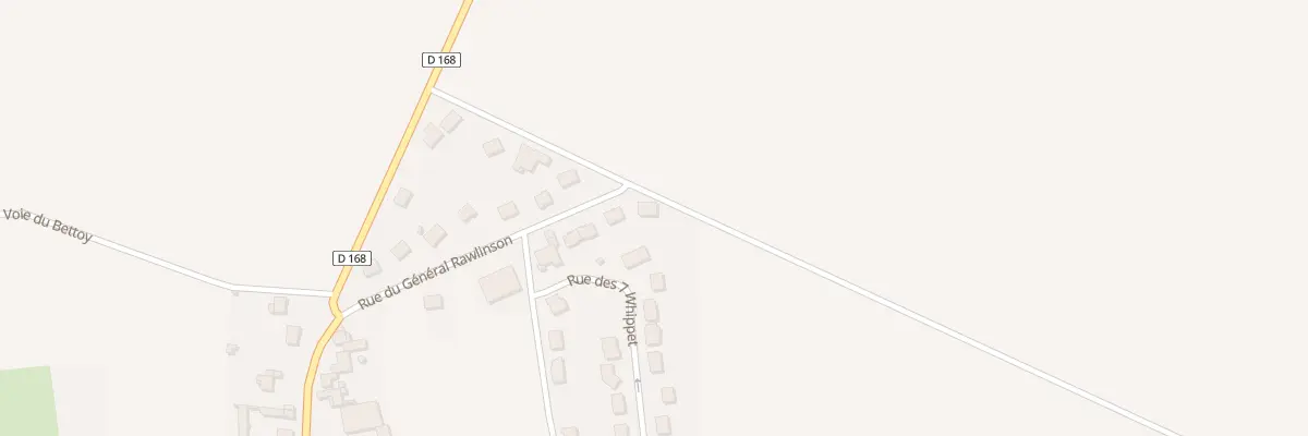 Plan du 16 Rue du Général Rawlinson à Cachy