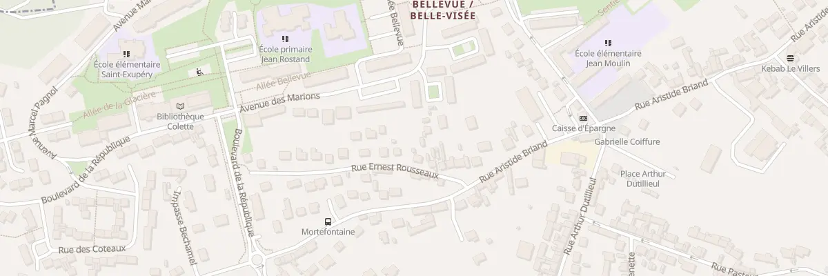 Plan du 10 Rue Ernest Rousseaux à Villers-Saint-Paul