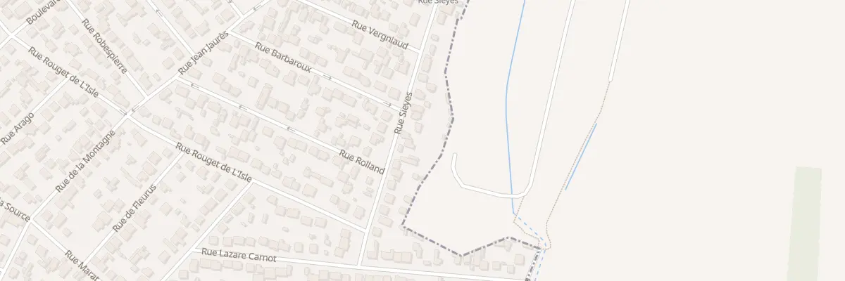 Plan du 24 Rue Sieyes à Goussainville