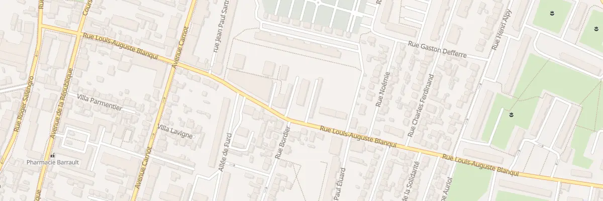 Plan du 55 Rue Louis Auguste Blanqui à Bondy