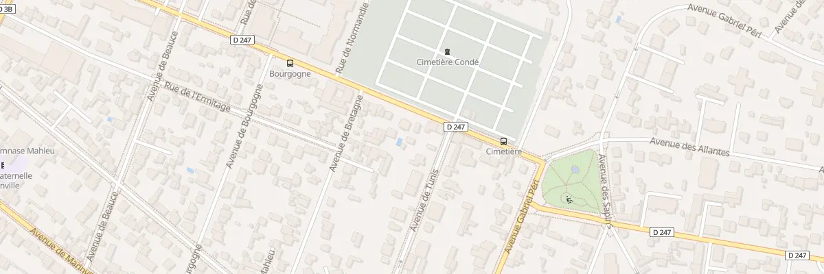 Plan du 96B Av de Condé à Saint-Maur-des-Fossés