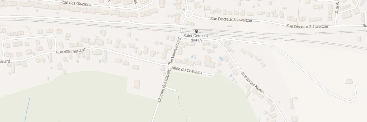 Plan du 3 All du Chezeau à Saint-Germain-du-Puy