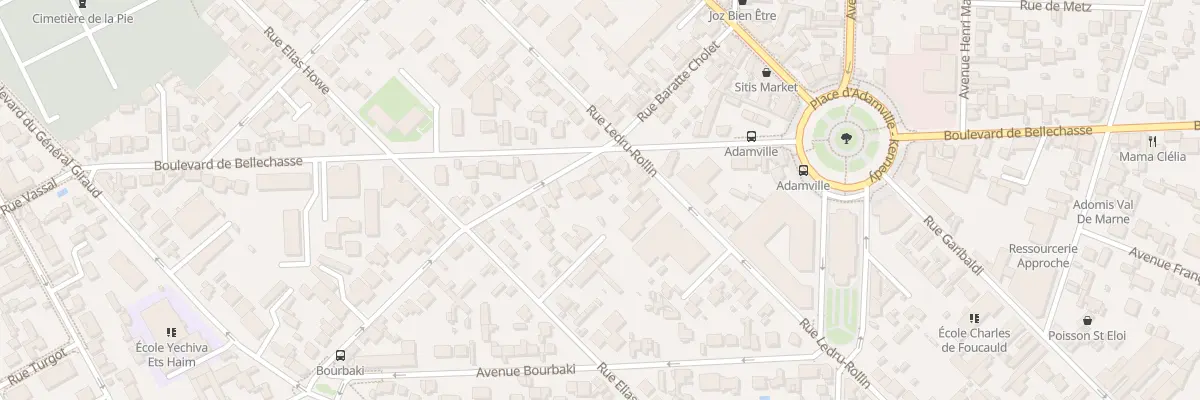 Plan du 49B Rue Baratte Cholet à Saint-Maur-des-Fossés