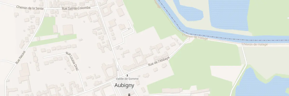 Plan du 11 Rue de l’Abbaye à Aubigny