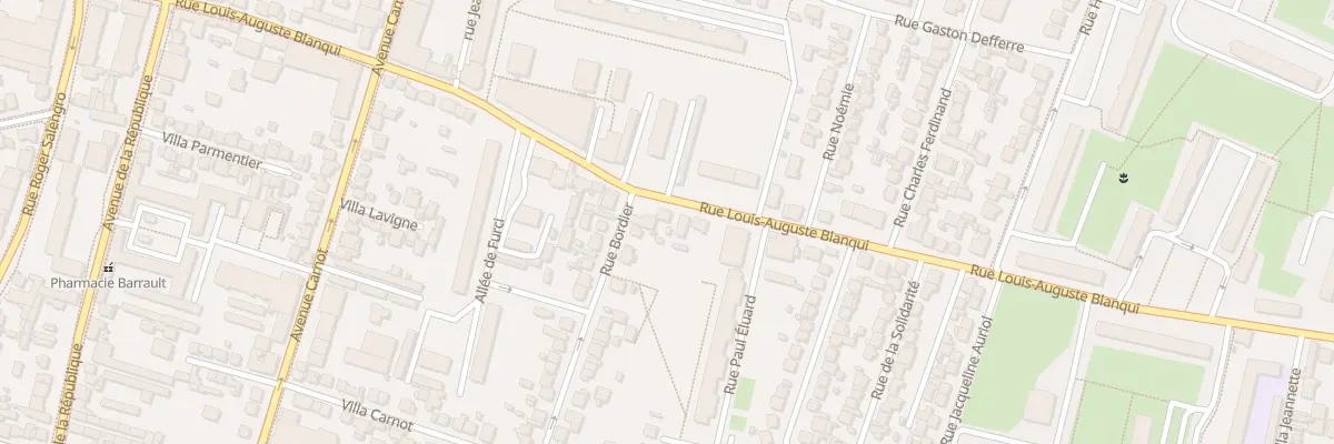 Plan du 70 Rue Louis Auguste Blanqui à Bondy